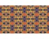 Patchworkstoff KISMET LIQUID LACE, Marmor-Kaleidoskop-Muster, gelb-lila
