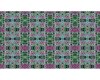 Patchworkstoff KISMET LIQUID LACE, Marmor-Kaleidoskop-Muster, grün-pink