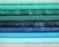 Patchworkstoff GRUNGE, uni streifig-meliert, olivgrün, Moda Fabrics