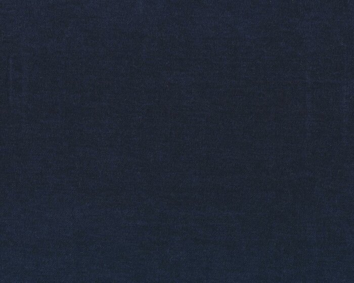 Baumwoll-Flanellstoff SMOOTH YORK, einfarbig, dunkelblau, Hilco