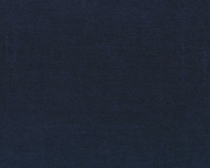 Baumwoll-Flanellstoff SMOOTH YORK, einfarbig, dunkelblau, Hilco