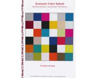 Patchwork-Anleitung ZENTASTIC COLOR SPLASH, Quilt