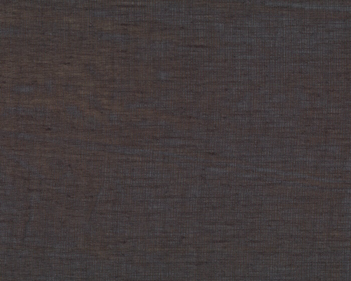 Designer Viskose-Leinen-Stoff MOUSSELIN, dunkelbraun