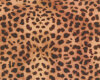 Italienischer Seidensatin AMARIS, Leoparden-Tupfen, helles rotbraun