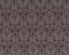 Jacquard-Stoff ELITA, Damast-Muster, aubergine-steingrau