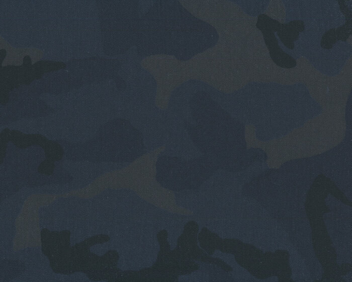 Designer-Baumwoll-Stretch ARNOLD, Camouflage, dunkelbraun-dunkles blaugrau