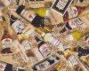 Patchworkstoff VINEYARD CLASSICS, Weinflaschen in Holzkisten, Benartex