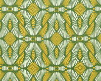 Designer Baumwoll-Popeline GODELA, Fächermuster,...