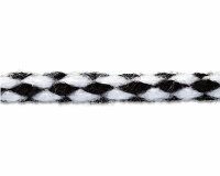 Kordel PARKA, 1,50 m, schwarz-weiß