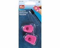 Fingerhut NADELGREIFER Silikon, 2 Stück, pink und türkis pink