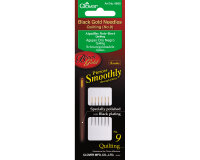 Schwarzgoldnadeln QUILTEN, 4 Größen, Clover...