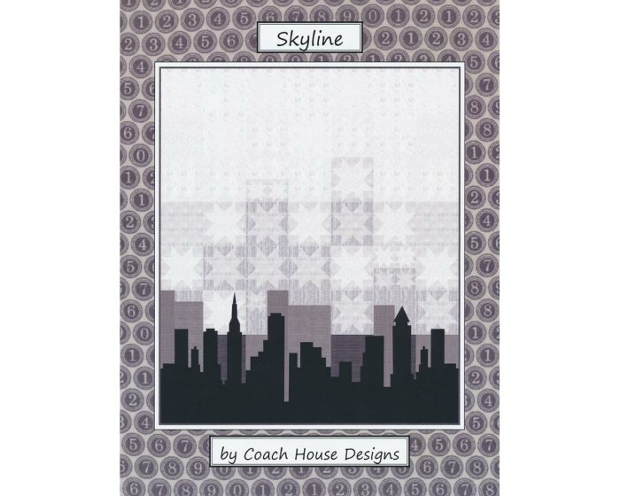 Patchwork-Anleitung SKYLINE, Maxi-Quilt, Moda Fabrics