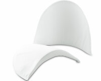 Schulterpolster HALBMOND S zum Annähen, 3 Farben weiß