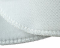 Schulterpolster HALBMOND S zum Annähen, 3 Farben weiß