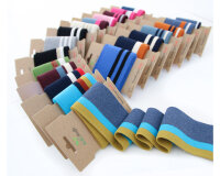 Bio-Bündchen CUFF ME GLAM, weinrot, Hamburger Liebe