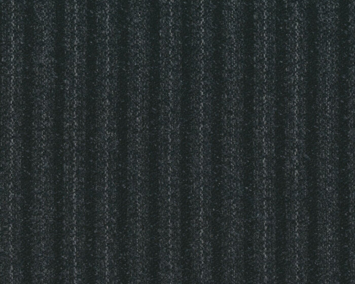 Wollstoff ALBERT, Streifen-Design, schwarz-dunkelgrau