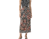 Seidensatin LORNA, bestickte Rosen, Toptex