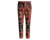 Seidensatin LORNA, bestickte Rosen, Toptex