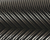 Viskose-Jersey DUNYA, dreidimensionales Streifenmuster, schwarz