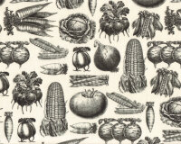 Patchworkstoff FARM TO TABLE, Gemüse,...