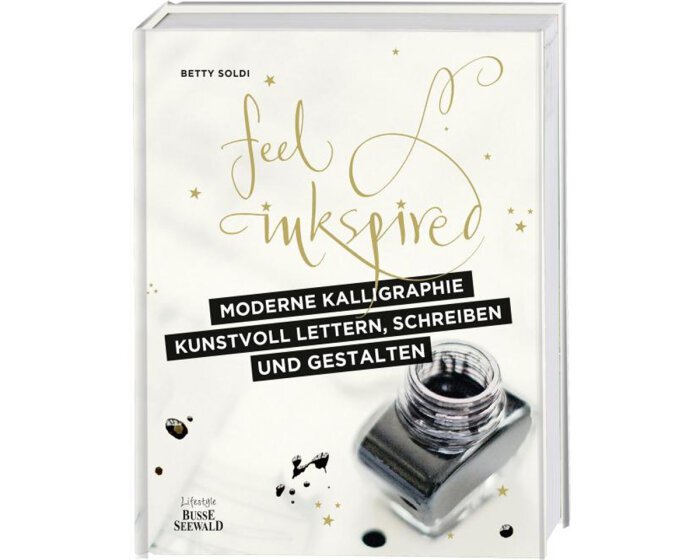 Zeichenbuch: Feel Inkspired - Moderne Kalligraphie, Busse Seewald