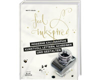 Zeichenbuch: Feel Inkspired - Moderne Kalligraphie, Busse...
