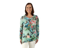 Zwischenmass Schnittmuster GERAFFTES SHIRT 168 M (Mittlerer Umfang