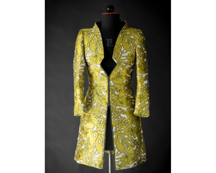 Zwischenmass Schnittmuster GEHROCK MIT ZWEI-WEGE-REISSVERSCHLUSS 168 K (Kleiner Umfang)