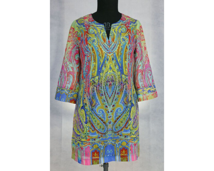 Zwischenmass Schnittmuster KAFTAN MIT SEITLICHEN SCHLITZEN 168 K (Kleiner Umfang)