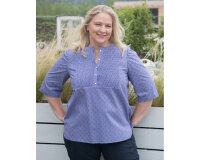 Zwischenmass Schnittmuster BLUSE MIT BIESENEINSATZ