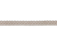 7 m Baumwoll-Spitzenband HÄKELSPITZE, 28 mm, weiß