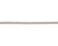 7 m Baumwoll-Spitzenband HÄKELSPITZE, 13 mm, grüngrau