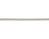 7 m Baumwoll-Spitzenband HÄKELSPITZE, 13 mm, grüngrau
