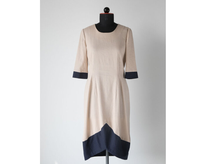 Zwischenmass Schnittmuster BALLONKLEID MIT BREITER SAUMKANTE 168 M (Mittlerer Umfang)