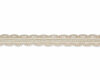 5 m Perlen-Spitzenband PEARL, 20 mm, wollweiß