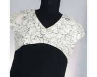Zwischenmass Schnittmuster PATCHWORK-BLUSE 168 K (Kleiner Umfang)