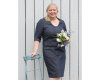 Zwischenmass Schnittmuster JEANS-KLEID 168 M (Mittlerer Umfang)
