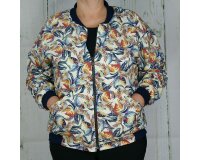 Zwischenmass Schnittmuster BLOUSON MIT SCHRÄGEN TASCHEN
