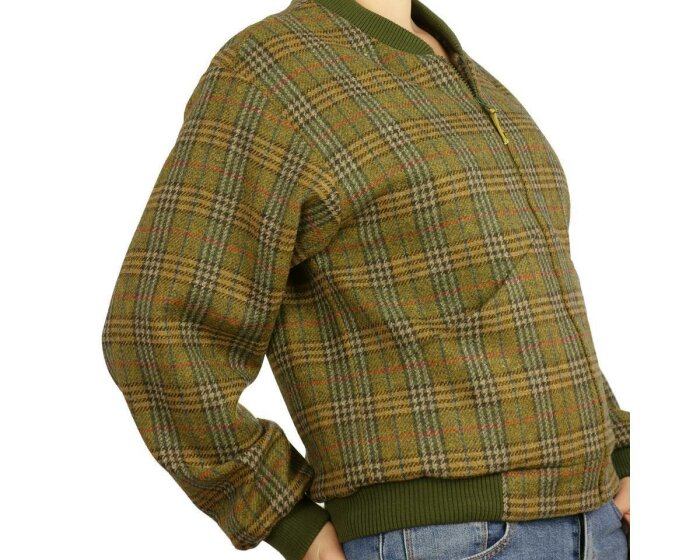 Zwischenmass Schnittmuster BLOUSON MIT SCHRÄGEN TASCHEN 168 K (Kleiner Umfang)