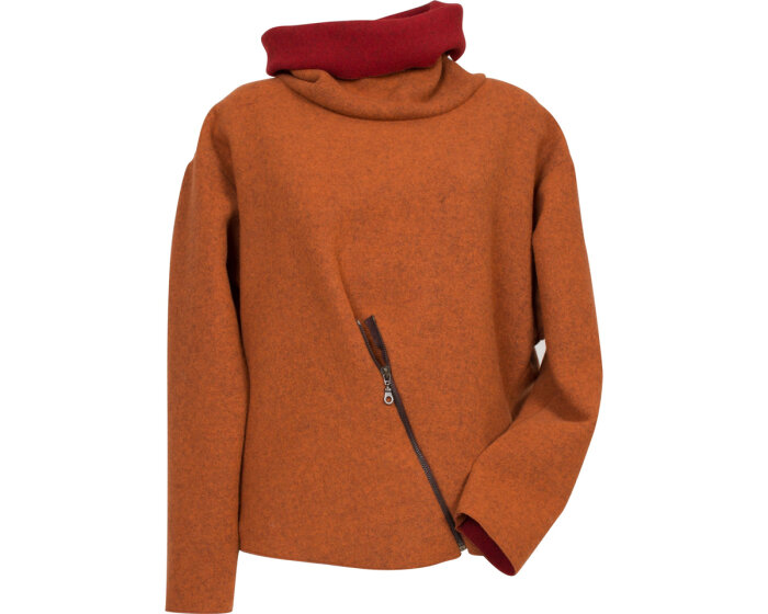 Zwischenmass Schnittmuster PULLOVER MIT ROLLKRAGEN