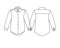 Zwischenmass Schnittmuster HEMD HK