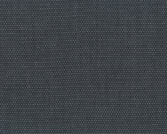 Baumwollstoff CHAMBRAY PIN, Mini-Punkte, schwarz meliert