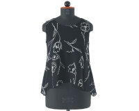 Zwischenmass Schnittmuster  ZIPFELTOP 168 K (Kleiner Umfang)