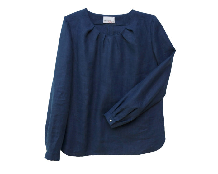 Zwischenmass Schnittmuster BLUSE MIT FALTEN 168 M (Mittlerer Umfang)