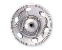 Annäh-Druckknöpfe, silber, Prym 7 mm (12...