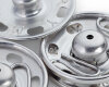 Annäh-Druckknöpfe, silber, Prym 7 mm (12 Stück)