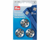 Annäh-Druckknöpfe, silber, Prym 21 mm (3 Stück)