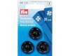 Annäh-Druckknöpfe, schwarz, Prym 7 mm (12 Stück)