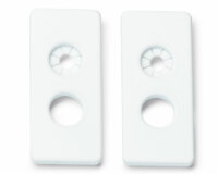 Kordelstopper METALL mit Klemmfunktion, 2 Stück, weiß, Prym