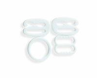 BH-Zubehör, weiß, transparent oder schwarz schwarz 10 mm